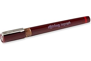 rOtring Isograph Technical Drawing Pen | 0.50 mm | Refillable Fineliner Pen