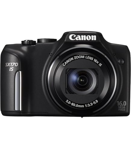 Canon キャノン PowerShot SX170 IS ブラック R4622 Canon PowerShot SX170 IS - PowerShot and IXUS digital