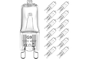 SGEPLED Żarówki halogenowe G9 Piekarnik 40 W Żaroodporne światło piekarnika 300 ° C Żarówka halogenowa do piekarnika 230 V Ciepła biel 2700 K Ściemniana na ciepło do piekarnika i kuchenki