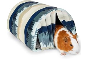 BeBeJoJo Cama Cálida para Cobayas, Conejo Enano y Hámster, Nido Acogedor de Invierno para Animales Pequeños, Hamaca Escondite para Chinchilla, Erizo y Hurón