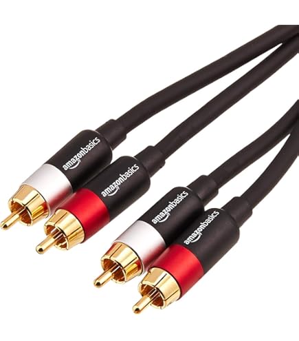 Ground Zero GZCC 1.3X Cinch RCA Kabel 3 Fach Geschirmt 1 Meter Lang Hochwertig