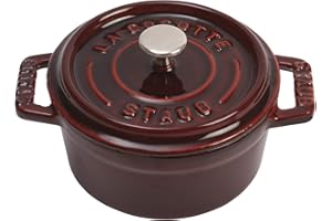 STAUB 40509-805-0 Cocotte Round 10cm Grenadine red