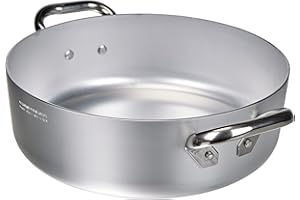 BALDASSARE AGNELLI Pentole Agnelli ALMA10628 Cm 28 Agnelli Alluminio Professionale, 6.4 L, Acciaio Inossidabile, Argento, 28 cm