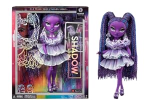 Rainbow High Shadow High - MONIQUE VERBANA - Bambola viola con vestito alla moda e oltre 10 accessori di gioco colorati - Per bambini e collezionisti dai 4 anni in su