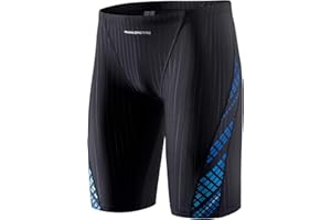 MY KILOMETRE Herren Jammers Lang Badehose Schwimmen Badeanzug Jammer