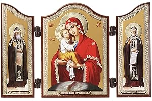 NKlaus 1453 GM von Pochaev christliche Ikone Pochaevskaja Bogorodica Reise Altar