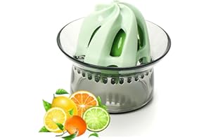 TENTA KITCHEN TENTA TENTA CUCINA Spremiagrumi manuale 2 in 1 Limone Arancia Agrumi Spremiagrumi Agrumi Arancio Multifunzione Spremiagrumi, 3,54 x 3,15 pollici