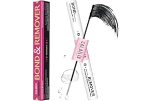 ‎CALAILIS CALAILIS Wimpernkleber und Entferner, 2 in 1 Cluster Lash Glue und Wimpernkleberentferner, super starker Halt von 48 Stunden, nicht reizend, schnelle Entfernung von Wimpernverlängerungen