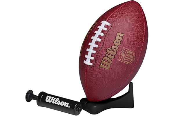 Wilson Ballon de Football Américain NFL Ignition, Cuir Mixte