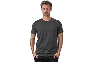 ALPIN LOACKER Merino Shirt Herren Kurzarm I Antischweißshirt I Merinowolle Tshirt I Thermooberteil atmungsaktiv und Poloshirt