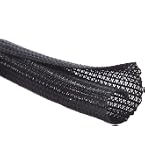 F6 Braided Sleeving - Orange 1/4