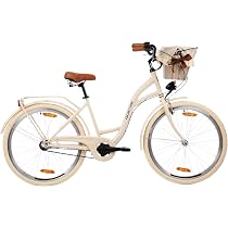 Goetze Style Women's City Bike 26/28 Inch Retro Bicycle with 3 Speed