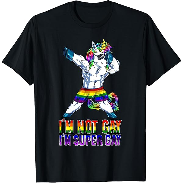 Sounds Gay I'm In LBGTQ LGBT Pride 2024 Gay Dabbing Unicorn