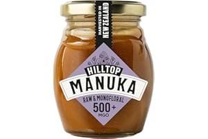 Hilltop Honey - Manuka MGO 500+ - Monofloral - New Zealand - 225g