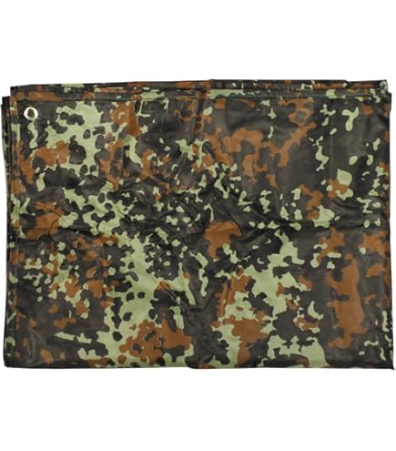 Helikon-Tex SuperTarp Small - Polyester Ripstop dekzeil - PL Woodland - Outdoor Bushcraft Jacht Survival