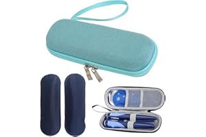 ARROMI Insulin Cooler - Diabetic Travel Case with 2 Nylon Ice Packs, Medicine Cooler for Insulin Case (Green)