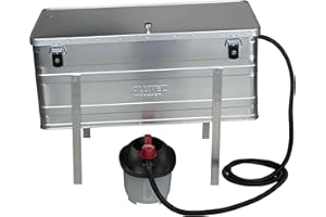 Tolegano Dampfwachsschmelzer Imkerei 140 Liter inkl. Dampferzeuger für den eigenen Wachskreislauf Wachsschmelzer Wabenschmelzer Wax Melter elektrisch wachsmelt beekeep Dampf