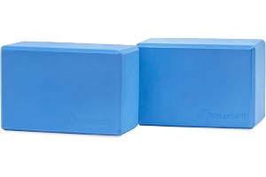 ProsourceFit yogablock av skum, hög densitet, Eva yogastenar, 10,2 x 15,2 x 22,9 cm, 2 stycken