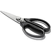 OXO 1072121 Good Grips Kitchen & Herb Scissors , Silver/Black