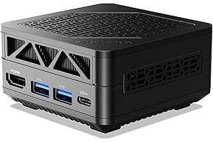 MINIS FORUM EM780 Mini PC AMD Ryzen 7 7840U, AMD Radeon 780M,32 GB LPDDR5 6400 MHz, 512 GB SSD PCIe4.0 WiFi 6E/BT5.3, 1x Docking Station, 1 x Slot TF/2x USB4/1 x HDMI/3 x USB3.2