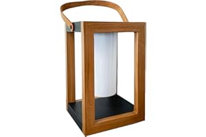 LUMISKY Lanterne solaire LED blanc SERAPHINA avec panneau solaire H32cm