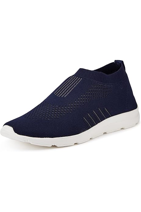 Bourge Men's Loire-9 Black Sports Shoes 