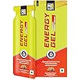 MuscleBlaze Sports Energy Gel for Instant Energy Boost (Mixed Berry, 35g, Pack of 5) | With 500mg Electrolytes & 75mg Caffeine