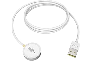 4T4+ iWatch Charger, Watch Charger Fast Magnetic Charging Cable 1M Portable Wireless Charger Cord Compatible with iPhone Watch Series SE/7/8/6/5/4/3/2/1