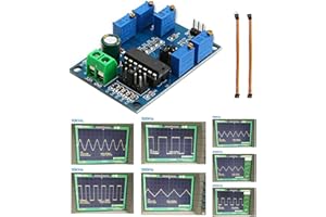 Youmile Signal Generator Module ICL8038 Medium Low Frequency Signal Source 10Hz-450KHz Triangle Square Wave Triple Waveform Generator Module + Dupont wire Female to Female,male to Female 3 PIN