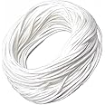 Roman Blind Cord 1.2mm White 20 Metres String for Austrian Festoon Cording