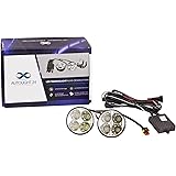 AutoLight24 LED Tagfahrlicht Rund-Design 12V 8 x SMD LEDs R87 Modul