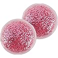 Zureni Cooling Gel Eye Pad Mask for Dark Circles, Wrinkles, Fine Lines Reusable Undereye Ice Pack Bag for Swelling, Puffiness, Tired Eyes & Moisturizing Ideal for Women & Men (2 Pcs)