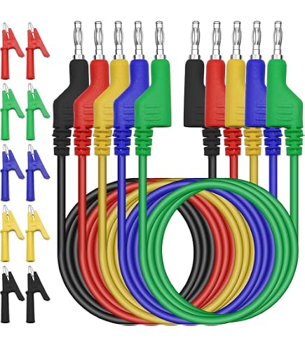 Voltcraft MSB-501 Sicherheits-Messleitung – 1,50 M Rot, Mit 4-mm-Lamellensteckern, Hochflexibel & Hitzebeständig