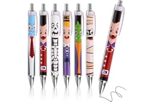 JOFONY 12 długopisów na Halloween, zestaw pisaków na Halloween, do biura, szkoły, przyborów piśmienniczych, na Halloween, prezent dla dzieci