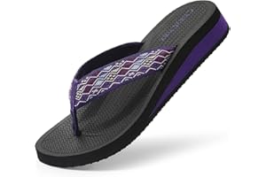 ChayChax Infradito Donna Zeppa Sandali da Spiaggia Leggero Ciabatte Estive Pantofole all’aperto Antiscivolo