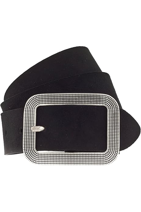 Boucle De Ceinture VaModa 'Vidon' 4cm (40mm) - Argent, Pour Ceinture De 4cm De Large, Interchangeable Homme/Femme - 4