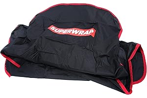 ITC International Tool Company Superwrap Heavy Duty Black Waterproof Universal Professional Premium Car Seat Cover Lightweight Fits All - Single (Airbag Friendly)