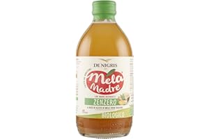 Aceto Di Mele Italiane Bio Non Filtrato "Melamadre" Con Madre Naturale E Zenzero | De Nigris 1889 - 500 ml