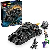LEGO DC Batman: Batman Tumbler vs. Two-Face and Joker Creative Toy Making Set for Kids Ages 76303-8 and Over, Born