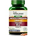 truu Himalayas Vitamin B12 Methylcobalamin 1500mcg Tablets -Active form- B12 Supplement for Men & Women - PureVe Forte - Supports Energy, Brain & Nerve Health -Vegan-Zero Preservatives-120 Veg Tablets