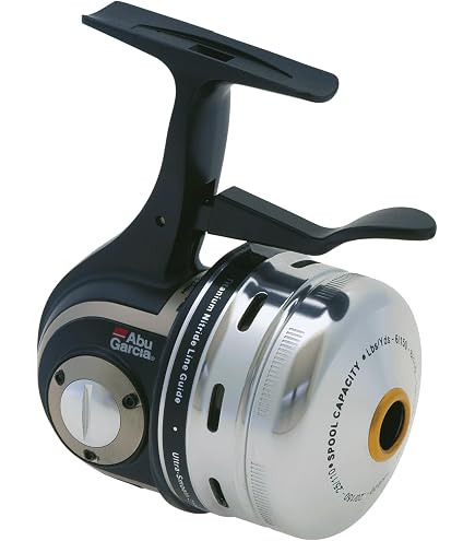Abu Garcia 507 MKII, Fishing Reel, Spincast Reels, Allround Fishing, Unisex, Black/Silver, 507