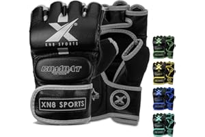 XN8 SPORTS XN8 MMA Gloves Grappling Sparring Training Martial Arts For Cage Fighting, Muay Thai, Kickboxing Combat Sports and Punching bag Mitts