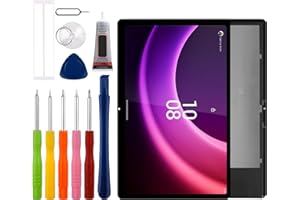 Duotipa Neue LCD Touch Screen Digitizer Assembly für Lenovo Tab P11/P11 Plus LCD Diaplay für TB-J606F J606N J606 mit technischen Reparatur Tools Kit.-Schwarz