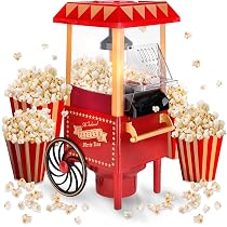 Machine à Popcorn, électrique Machine à Pop Corn avec Plateau de