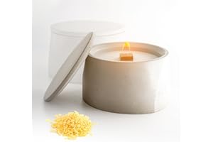 ‎BETOLZ BETOLZ® CLARUS Design Kerzenfresser für Kerzenreste verwerten/Dauerkerze/Schmelzlicht Outdoor für Wachsreste mit Dauerdocht