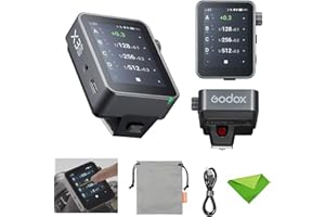 Godox X3 Pro S X3Pro S Touchscreen-TTL-Blitzauslöser für Sony, 2,4 GHz kabellos, 2,4-Zoll-LCD-Bildschirm, Bluetooth-Integration und App-Steuerung, kabelloser Blitzgerät-Transmitter für Sony-Kameras