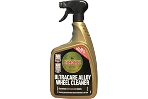 Simoniz Ultracare Car Alloy Wheel Cleaner Guaranteed Not To Corrode Wheels 1 Litre Bottle Cleans Over 30 Wheels Removes Brake Dust and Dirt Fast with Powerful Patented Formula
