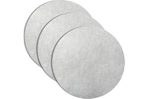 BFS Filters Pack mit 3 Ersatzfiltern für Lunos e² und ALD-R 160, Typ 9/FIB-3R 037214, Staub- und Luftfilter, Abmessungen ø140 mm, Filter G3