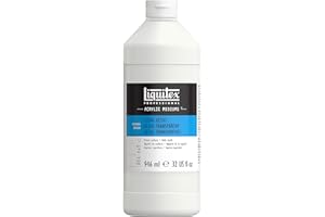 Liquitex- Médium de Preparación de Superficie Gesso Transparente Profesional, 946 ml (Colart 7632)