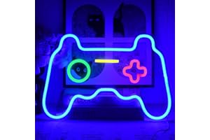 UExnkj-Y Jeu Néon Gaming Neon Lights Neon Lights led néons Wall Decor Enseignes au Néon Chambre Enfants Aire de jeux Neon Party Room Decor